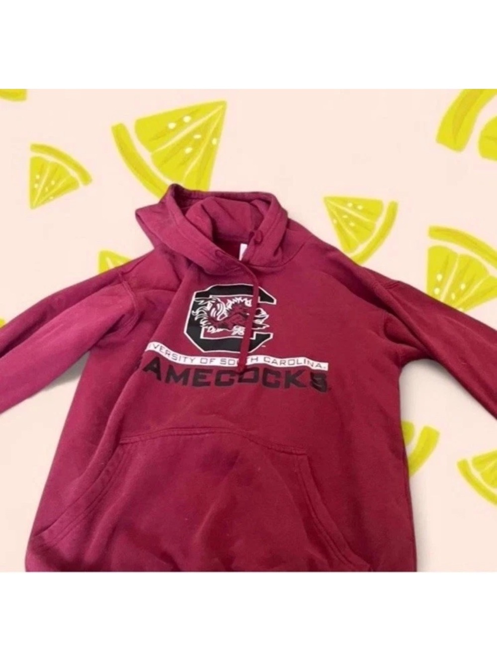 Russell Athletic Maroon Pullover Hoodie